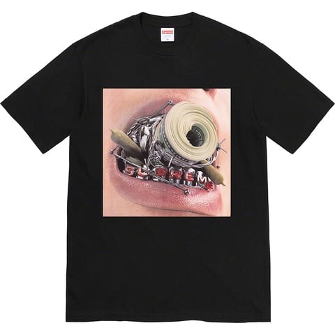Supreme Braces Tee - Black