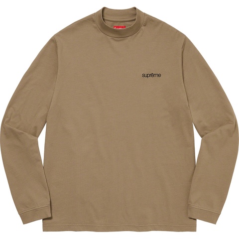 Mock Neck L/S Top - fall/winter 2022 - Supreme