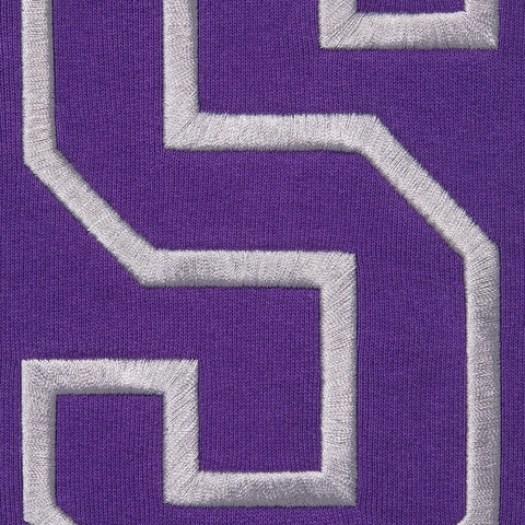 Supreme State Hooded Sweatshirt - Purple
