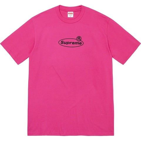 Supreme Warning Tee - Magenta