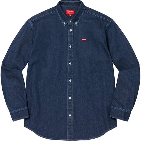 Supreme Small Box Shirt - Denim