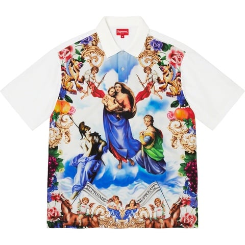 Supreme Heavenly Silk Polo - White