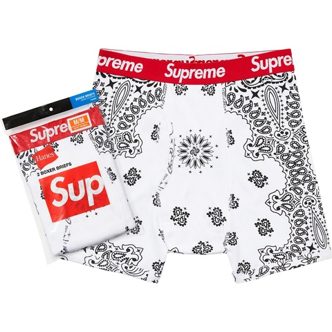 Supreme®/Hanes® Bandana Boxer Briefs (2 Pack) - Supreme