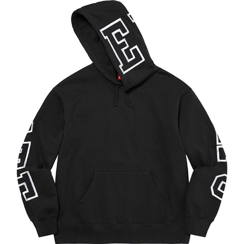 Supreme State Hooded Sweatshirt - Black