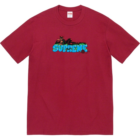 Supreme Catwoman Tee - Cardinal