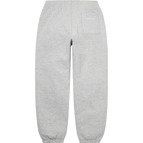 Supreme S Logo Sweatpant - Heather Grey