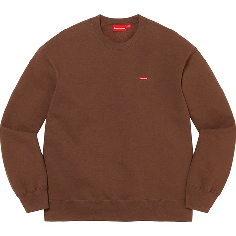 Supreme Small Box Crewneck - Dark Brown