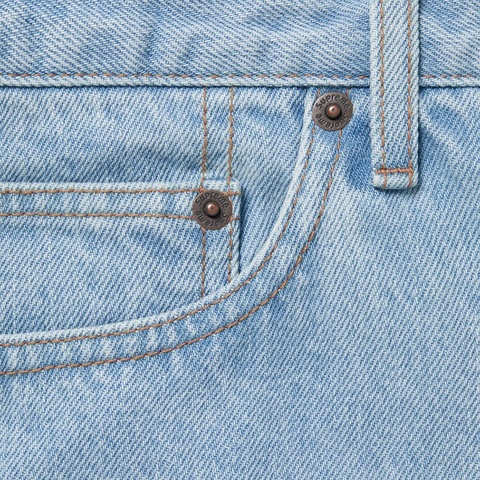 Supreme Stone Wash Slim Jean - Stone Washed Indigo