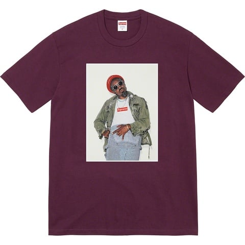 Supreme André 3000 Tee - Eggplant