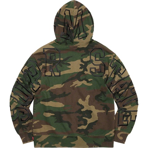 Supreme State Hooded Sweatshirt - Woodland Camo