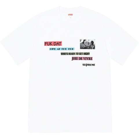 Supreme Joie De Vivre Tee - White