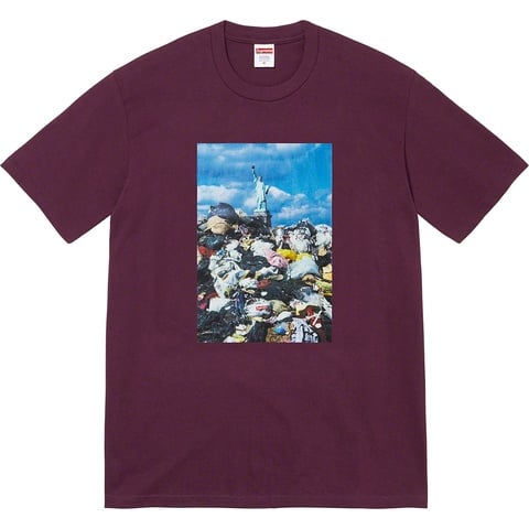 Supreme Trash Tee - Eggplant