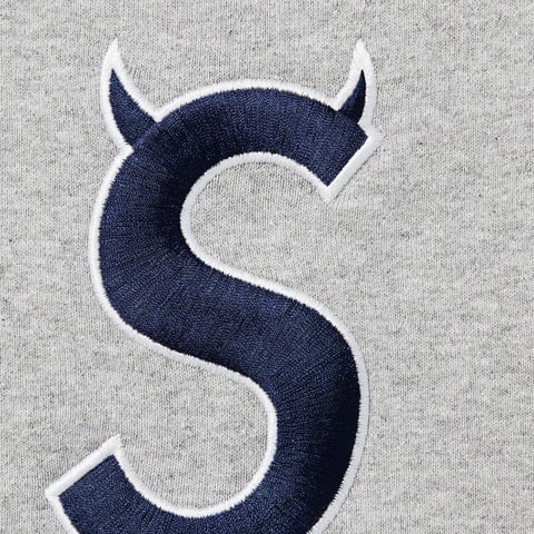 Supreme S Logo Sweatpant - Heather Grey
