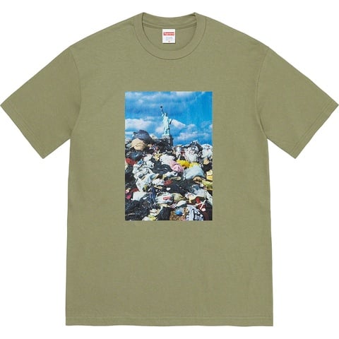 Supreme Trash Tee - Light Olive