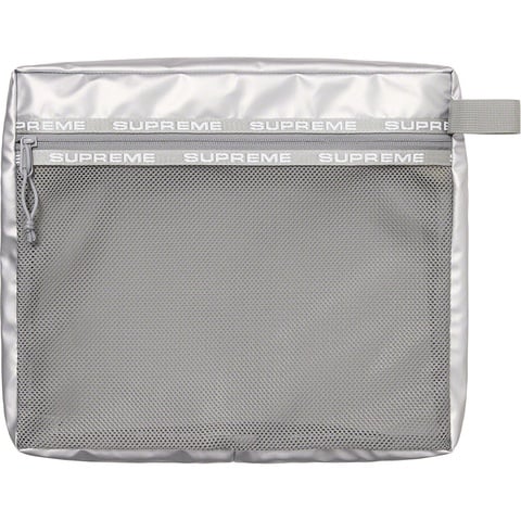 Supreme トラベルポーチ シルバー Organizer Pouch set Organizer Pouch Set - fall/winter 2022 - Supreme