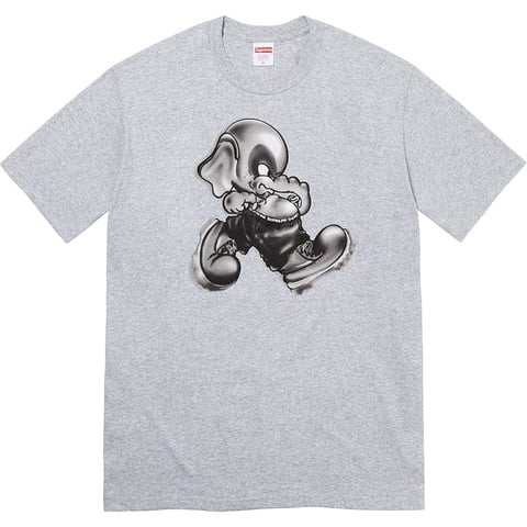 Supreme Elephant Tee - Heather Grey