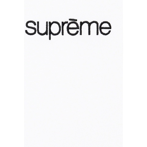 Supreme Mock Neck L/S Top - White