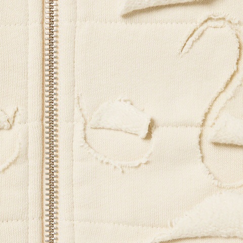 Supreme Supreme®/Griffin Zip Up Hooded Sweatshirt - Natural