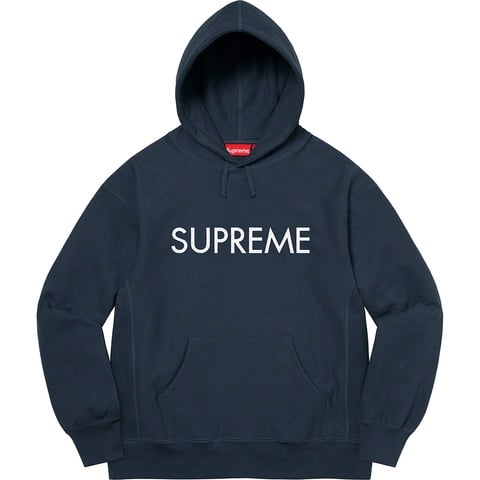 Capital Hooded Sweatshirt - fall/winter 2022 - Supreme