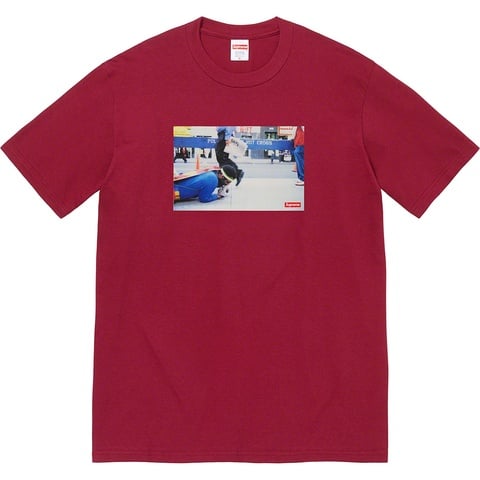 Supreme Great White Way Tee - Cardinal