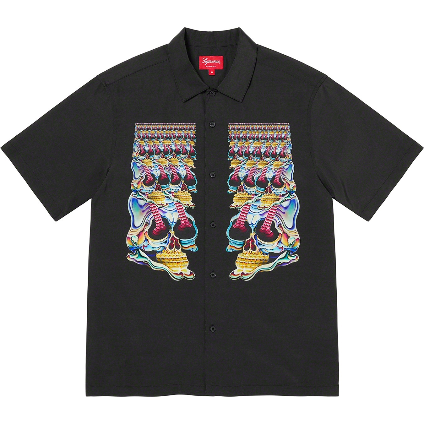 Supreme Skulls S S Shirt (FW22) - Black - $148