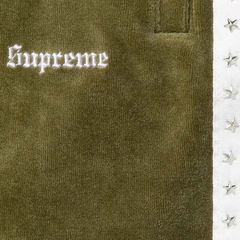 Studded Velour Track Pant - fall/winter 2022 - Supreme