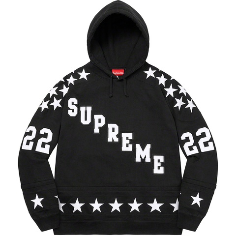 Supreme Hockey Hooded Sweatshirt - Black
