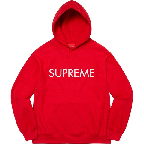 Capital Hooded Sweatshirt - fall/winter 2022 - Supreme