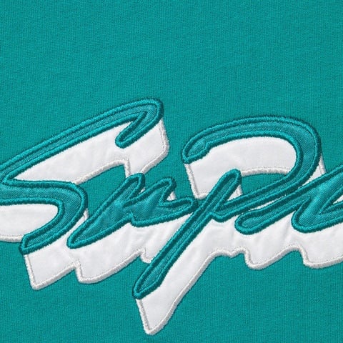 Supreme Shadow Script S/S Top - Teal