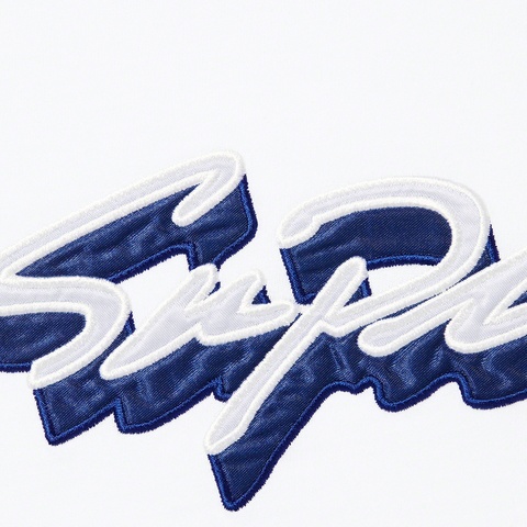 Supreme Shadow Script S/S Top - White