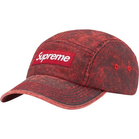 Supreme Washed Camp Cap 19FW 美品 Washed Chino Twill Camp Cap - fall/winter 2018 - Supreme