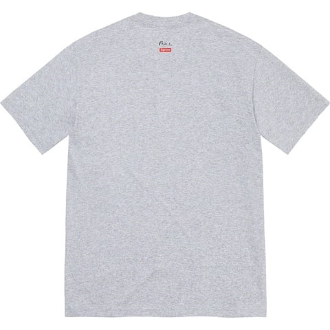 Supreme Great White Way Tee - Heather Grey