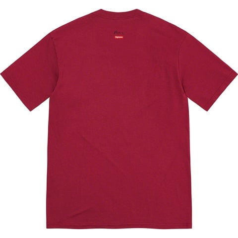 Supreme Great White Way Tee - Cardinal