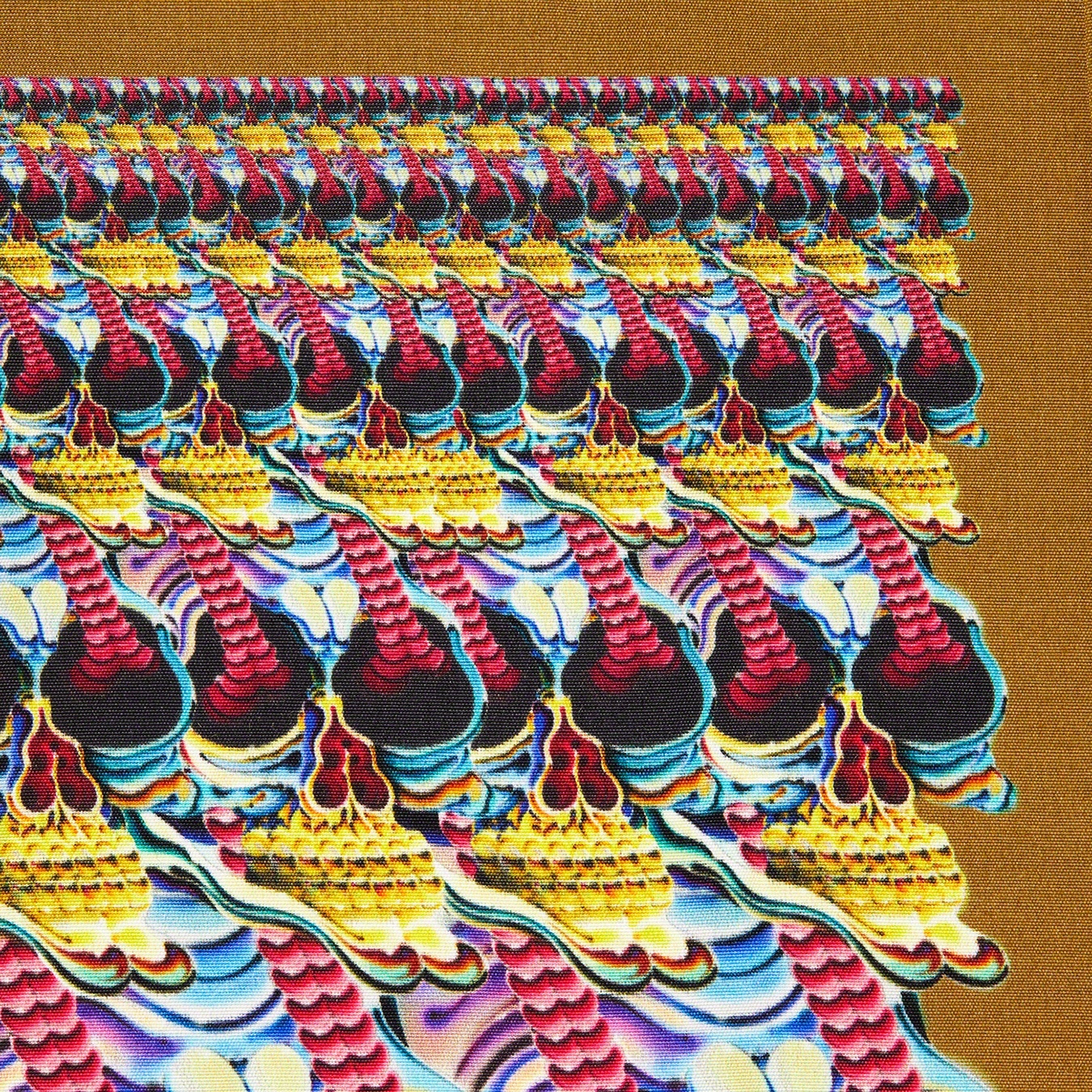 Supreme Skulls S S Shirt (FW22) - Light Brown - $148