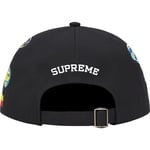 Supreme Sponsors 6-Panel (FW22) - Black