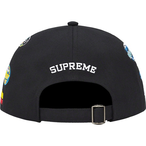 Supreme Sponsors 6-Panel - Black