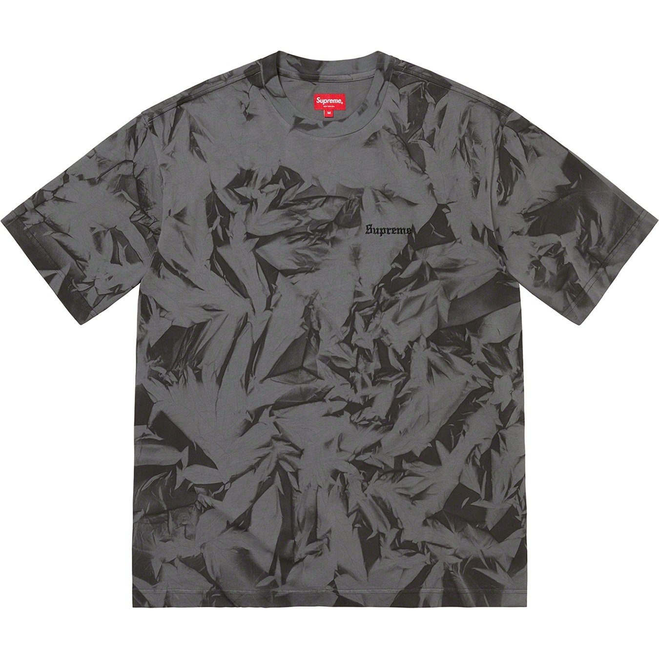 Supreme Creases S S Top (FW22) - Grey - $88