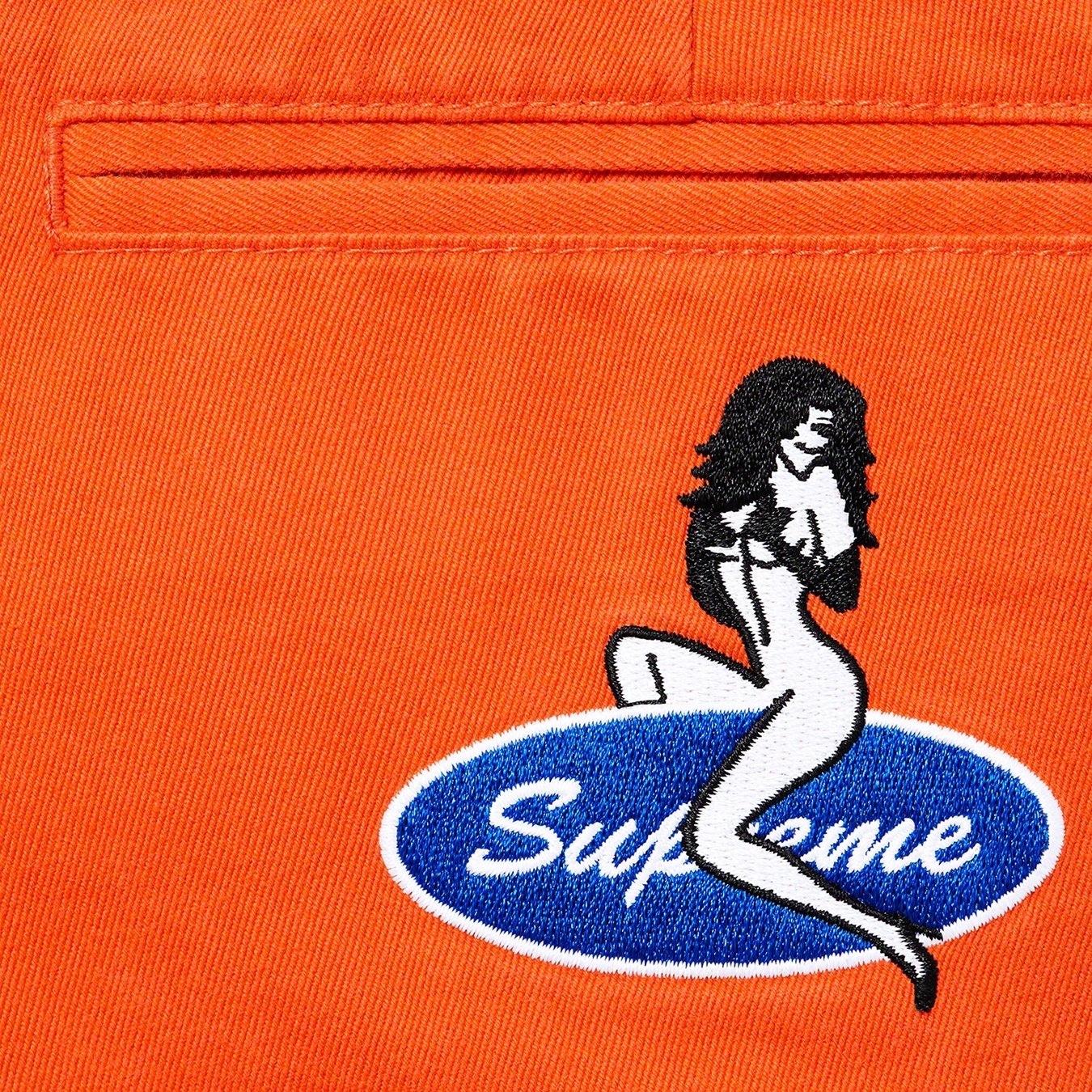 Supreme Chino Pant (FW22) - Burnt Orange - $148