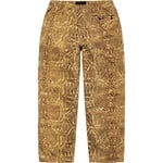 Supreme Supreme Nike ACG Belted Denim Pant (FW22) - Gold Snakeskin
