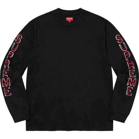 Supreme Cut Out L/S Top - Black