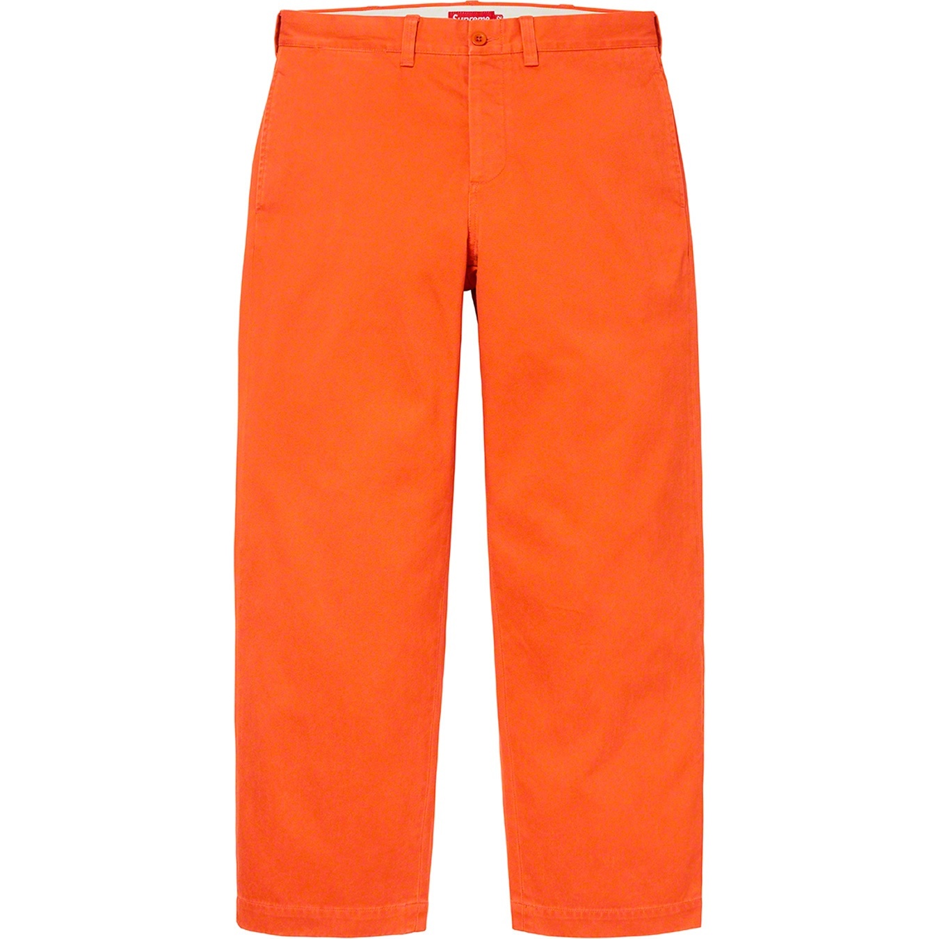 Supreme Chino Pant (FW22) - Burnt Orange - $148