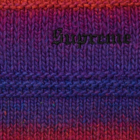 Gradient Stripe Sweater - fall/winter 2022 - Supreme