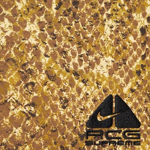 Supreme Supreme®/Nike® ACG Nylon Trail Short - Gold Snakeskin