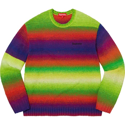 Gradient Stripe Sweater - fall/winter 2022 - Supreme