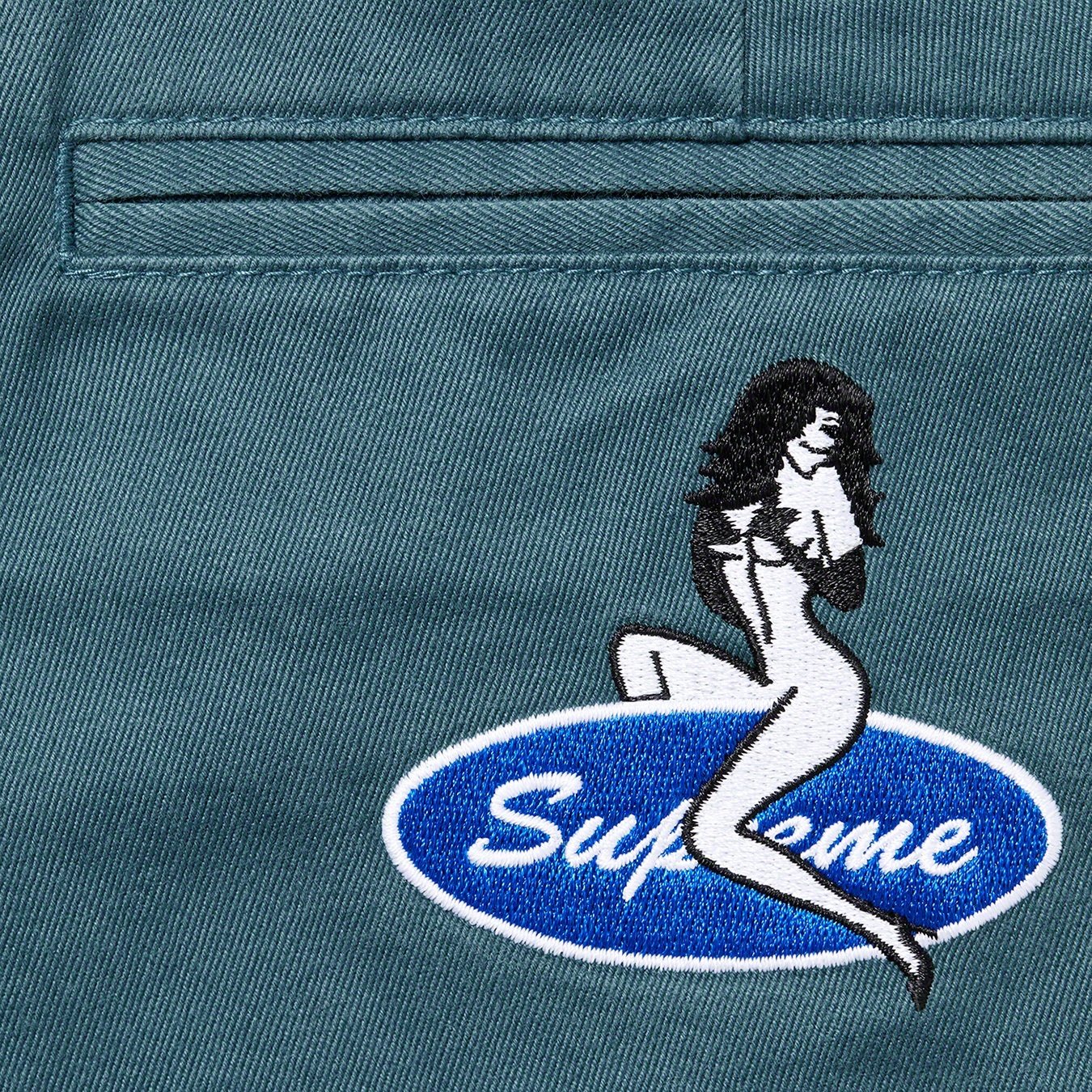 Supreme Chino Pant (FW22) - Slate - $148