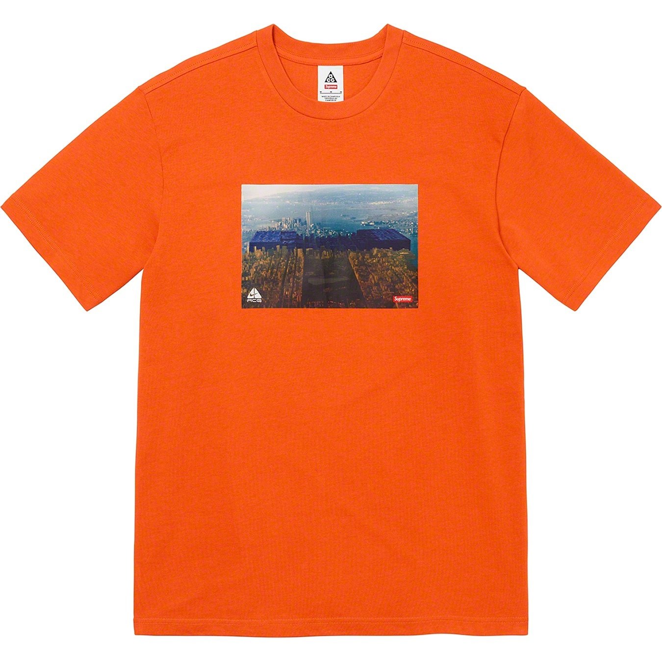 Supreme Supreme Nike ACG Grid Tee (FW22) - Orange - $48