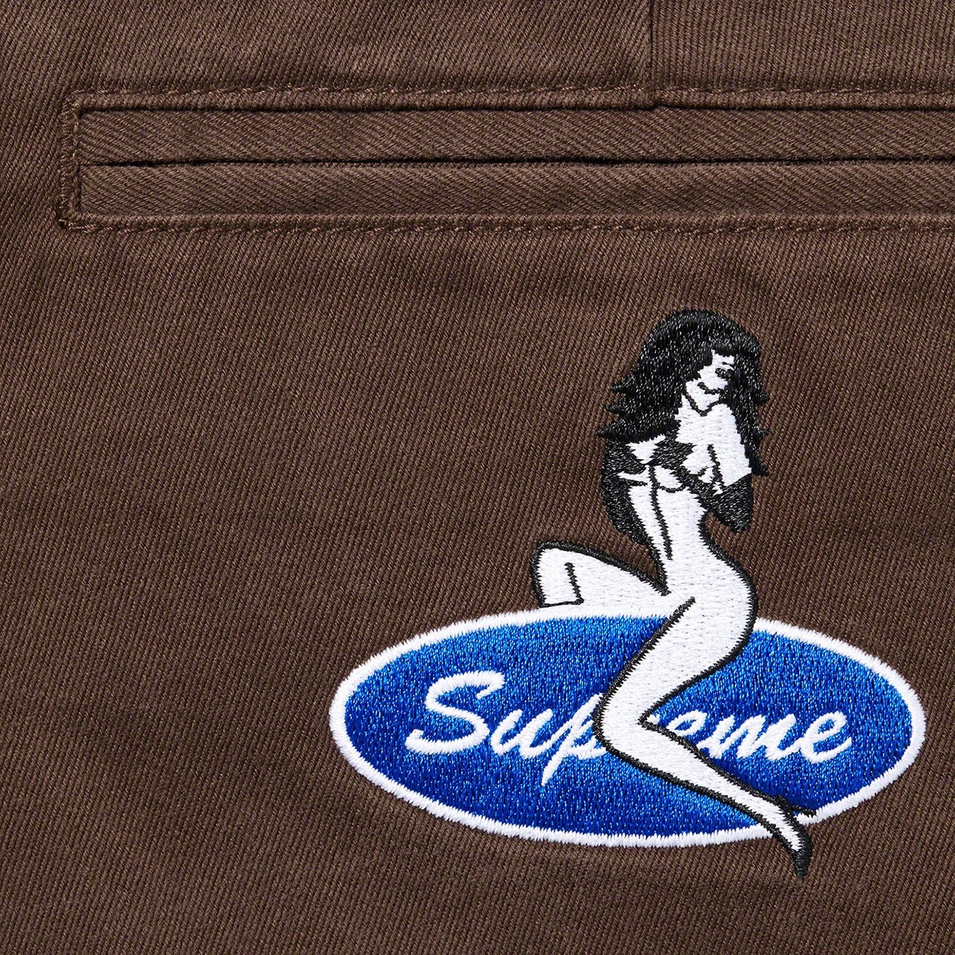 Supreme Chino Pant (FW22) - Brown - $148