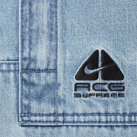 Supreme Supreme®/Nike® ACG Belted Denim Pant - Washed Blue