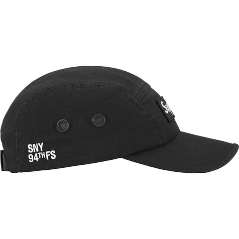 Supreme Military Camp Cap ブラック 19aw Military Camp Cap - fall/winter 2022 - Supreme