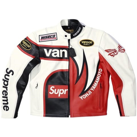 Supreme®/Yohji Yamamoto®/Vanson Leathers® Split Jacket - Supreme